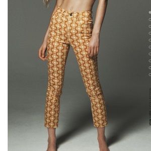 ZW THE DREED FLARE PRINT JEANS